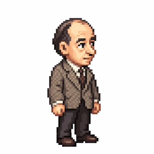 Lewis, a pixel-art strategic coach